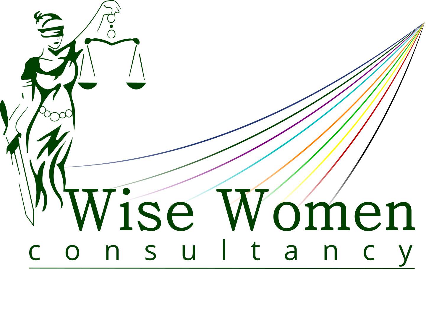 Logo Wise Woman groen zonder boog PNG